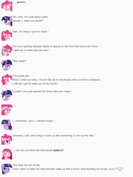 Size: 858x1141 | Tagged: safe, artist:dziadek1990, derpibooru import, pinkie pie, twilight sparkle, earth pony, pony, conversation, dialogue, emote story, emotes, reddit, slice of life, text