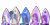 Size: 4040x1984 | Tagged: safe, artist:thesmall-artist, derpibooru import, oc, oc only, oc:colour sparkle, oc:crystal harmony, oc:double eclipse, oc:moon magic, oc:sunny crystal, alicorn, hybrid, pony, unicorn, base used, female, interspecies offspring, magical lesbian spawn, male, mare, offspring, parent:discord, parent:king sombra, parent:princess cadance, parent:princess celestia, parent:princess luna, parent:rainbow dash, parent:shining armor, parent:twilight sparkle, parents:celestibra, parents:lunacord, parents:shiningcadance, parents:twidash, simple background, throne, transparent background