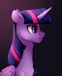 Size: 1171x1432 | Tagged: safe, artist:waywardpufik, twilight sparkle, twilight sparkle (alicorn), alicorn, pony, solo