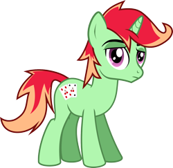 Size: 1368x1330 | Tagged: safe, artist:lightningbolt, derpibooru exclusive, oc, oc only, oc:jonin, pony, unicorn, .svg available, 2017 community collab, cutie mark, derpibooru community collaboration, looking at you, male, simple background, solo, stallion, svg, transparent background, vector