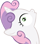 Size: 40x44 | Tagged: safe, edit, sweetie belle, emoticon, simple background, solo, transparent background