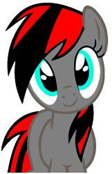 Size: 330x510 | Tagged: safe, oc, oc only, earth pony, pony, happy, recolor, simple background, smiling, solo, swamp cinema, transparent background