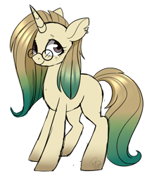 Size: 1548x1852 | Tagged: safe, artist:beashay, derpibooru import, oc, pony, unicorn, female, glasses, mare, simple background, solo, transparent background