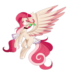 Size: 1315x1371 | Tagged: safe, artist:clefficia, oc, oc only, pegasus, pony, bow, female, hair bow, mare, simple background, solo, tail bow, transparent background