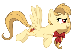 Size: 4123x2835 | Tagged: safe, artist:estories, derpibooru import, oc, oc only, oc:alice goldenfeather, pegasus, pony, female, flying, mare, simple background, solo, transparent background, vector