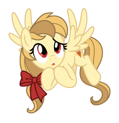 Size: 2635x2748 | Tagged: safe, artist:estories, derpibooru import, oc, oc only, oc:alice goldenfeather, pony, cute, female, flying, mare, ocbetes, simple background, solo, transparent background, vector