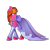 Size: 1024x1024 | Tagged: safe, artist:mindlesssketching, derpibooru import, oc, oc:dolphin wave, pony, clothes, dress, female, gala dress, mare, simple background, solo, transparent background