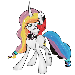 Size: 1000x1000 | Tagged: safe, artist:chibadeer, oc, oc only, pony, unicorn, female, mare, simple background, solo, transparent background