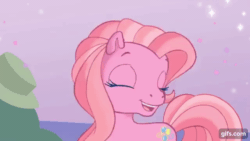 Size: 640x360 | Tagged: safe, derpibooru import, screencap, pinkie pie (g3), g3.5, twinkle wish adventure, animated, cute, diapinkes, g3betes, gif, song, that's what makes a friend