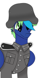 Size: 2344x4305 | Tagged: safe, artist:syncedsart, derpibooru import, oc, oc only, pegasus, pony, clip studio paint, clothes, digital art, german, gift art, male, military, military uniform, simple background, soldier, solo, stallion, third reich, transparent background, wehrmacht