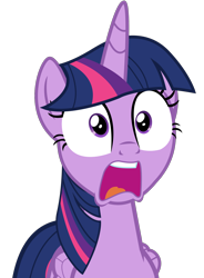 Size: 1394x1890 | Tagged: safe, artist:remcmaximus, derpibooru import, twilight sparkle, twilight sparkle (alicorn), alicorn, horse play, faic, open mouth, shocked, shocked expression, simple background, solo, transparent background, vector