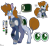 Size: 2248x2048 | Tagged: safe, artist:eleamorbid, derpibooru import, oc, oc only, oc:littlepip, pony, unicorn, fallout equestria, clothes, coat markings, cutie mark, ear fluff, fanfic, fanfic art, female, hooves, horn, leonine tail, looking sideways, mare, pipbuck, reference sheet, simple background, smiling, solo, transparent background, vault suit