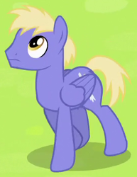 Size: 272x352 | Tagged: safe, screencap, thorn (character), pegasus, pony, rainbow falls, background pony, cropped, male, solo, stallion