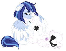 Size: 1024x800 | Tagged: safe, artist:azure-art-wave, derpibooru import, oc, oc:azure, oc:rose, earth pony, pegasus, pony, crying, female, hug, mare, simple background, transparent background