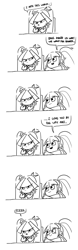 Size: 2480x8000 | Tagged: safe, artist:amazingpuffhair, derpibooru import, aria blaze, sonata dusk, equestria girls, black and white, comic, cute, duo, grayscale, grumpy, implied adagio dazzle, monochrome