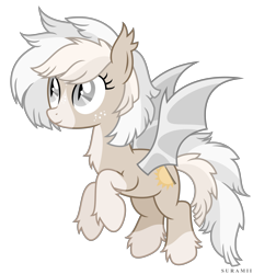 Size: 6000x6500 | Tagged: safe, artist:suramii, derpibooru import, oc, oc:cuddy, bat pony, pony, absurd resolution, bat pony oc, cute, female, movie accurate, simple background, smiling, socks (coat marking), solo, transparent background