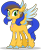 Size: 805x976 | Tagged: safe, artist:mlp-trailgrazer, derpibooru import, oc, oc:skye heart, classical hippogriff, hippogriff, female, simple background, solo, spread wings, transparent background, wings