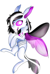 Size: 2048x3048 | Tagged: safe, artist:php70, derpibooru import, oc, oc only, oc:lexi, changeling, changeling oc, simple background, solo, transparent background