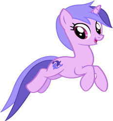 Size: 3839x4128 | Tagged: safe, artist:ironm17, sea swirl, seafoam, pony, unicorn, absurd resolution, happy, jumping, simple background, solo, transparent background, vector