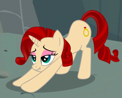 Size: 526x423 | Tagged: safe, oc, oc only, oc:ruby (8chan), pony, unicorn, /pone/, 8chan, iwtcird, meme, solo