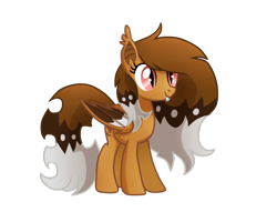 Size: 1024x819 | Tagged: safe, artist:sugaryicecreammlp, derpibooru import, oc, oc only, oc:sugary icecream, bat pony, pony, digital art, female, mare, race swap, simple background, solo, transparent background