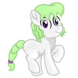 Size: 1000x1000 | Tagged: safe, artist:toyminator900, derpibooru import, oc, oc only, oc:chica chiquita, earth pony, pony, looking at you, raised hoof, simple background, solo, transparent background