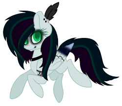 Size: 1420x1240 | Tagged: safe, artist:bloodlover2222, derpibooru import, oc, oc:jen, pegasus, pony, female, makeup, mare, simple background, solo, transparent background