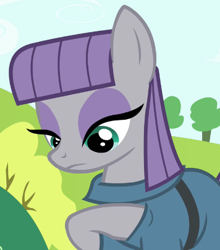 Size: 356x405 | Tagged: safe, screencap, maud pie, pony, maud pie (episode), cropped, solo