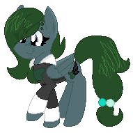 Size: 191x191 | Tagged: safe, artist:rainbowkittyy, oc, oc only, oc:feather bangs, pony, animated, commission, gif, solo