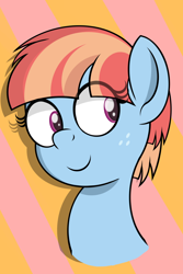 Size: 1024x1531 | Tagged: safe, artist:askshalua, windy whistles, pony, bust, female, solo