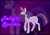 Size: 1280x905 | Tagged: safe, artist:the-coffee-cobra, derpibooru import, twilight sparkle, pony, unicorn, cutie mark, female, glowing horn, gradient background, mare, smiling, solo, walking, zoom layer
