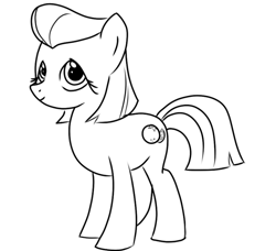 Size: 600x547 | Tagged: safe, artist:queencold, oc, oc only, pony, black and white, grayscale, monochrome, simple background, solo, unnamed oc