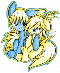 Size: 2353x2868 | Tagged: safe, artist:rainbowflamecharge47, pony, annie leonhardt, armin arlert, aruani, attack on titan, ponified