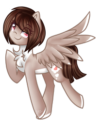 Size: 1134x1360 | Tagged: safe, artist:sketchyhowl, oc, oc only, oc:dreamy mind, pegasus, pony, colored wings, colored wingtips, female, mare, neck fluff, simple background, solo, transparent background