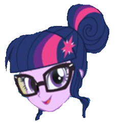 Size: 288x294 | Tagged: safe, sci-twi, twilight sparkle, equestria girls, friendship games, bad cropping, head, solo