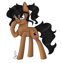 Size: 1173x1200 | Tagged: safe, artist:soundwavepie, oc, oc only, earth pony, pony, simple background, solo, transparent background