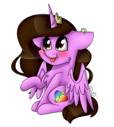 Size: 1077x1200 | Tagged: safe, artist:soundwavepie, oc, oc only, oc:clefficia, alicorn, pony, alicorn oc, simple background, solo, transparent background