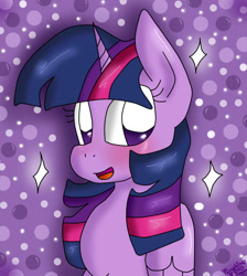 Size: 789x879 | Tagged: safe, artist:fanshine-zero, twilight sparkle, twilight sparkle (alicorn), alicorn, pony, blushing, bust, portrait, solo