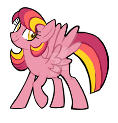 Size: 1024x1068 | Tagged: safe, artist:azure-art-wave, oc, oc only, pegasus, pony, female, magical lesbian spawn, mare, offspring, parent:lightning dust, parent:twilight sparkle, parents:twidust, simple background, solo, transparent background, watermark