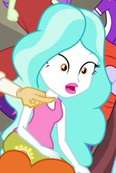 Size: 336x503 | Tagged: safe, screencap, paisley, equestria girls, friendship games, cropped