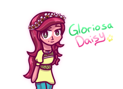 Size: 1377x1000 | Tagged: safe, artist:ponliestar, gloriosa daisy, equestria girls, simple background, solo, transparent background, vector