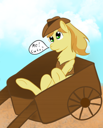 Size: 1464x1813 | Tagged: safe, artist:silversthreads, braeburn, earth pony, pony, braebetes, cute, male, solo, stallion