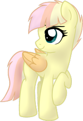 Size: 519x758 | Tagged: safe, artist:tambelon, oc, oc only, oc:bubbles, pegasus, pony, female, mare, solo