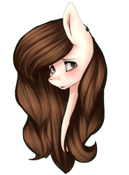 Size: 3100x4200 | Tagged: safe, artist:yeadatchantilly, oc, oc only, earth pony, pony, absurd resolution, bust, female, mare, portrait, simple background, solo, transparent background