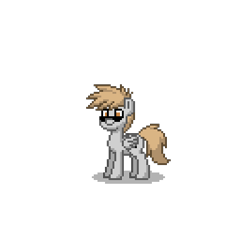 Size: 400x400 | Tagged: safe, battle axe warriors, madchild, ponified, pony town, simple background, solo, swollen members, transparent background