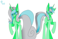 Size: 1500x1000 | Tagged: safe, artist:winterflaze26, oc, oc only, oc:neve flaze, oc:saki flaze, pony, unicorn, twins