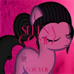 Size: 1000x1000 | Tagged: safe, artist:aldobronyjdc, album cover, music, parody, ponified, ponified album cover, selena gomez, solo