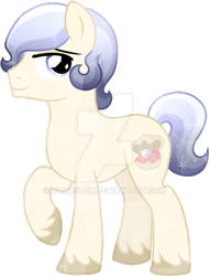 Size: 600x785 | Tagged: safe, artist:tambelon, oc, oc only, oc:opalescent pearl, crystal pony, pony, male, rule 63, solo, stallion, watermark