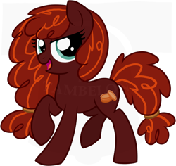 Size: 776x733 | Tagged: safe, artist:tambelon, oc, oc only, oc:lucky penny, earth pony, pony, female, solo