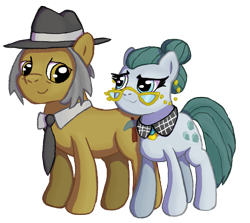 Size: 957x855 | Tagged: safe, artist:swasfews, cloudy quartz, igneous rock pie, pony, cute, duo, female, male, mare, parent, quartzrock, simple background, smiling, stallion, transparent background, vector